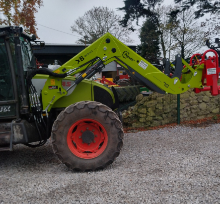 New Hauer Loader fitted to Claas Celtis Tractor