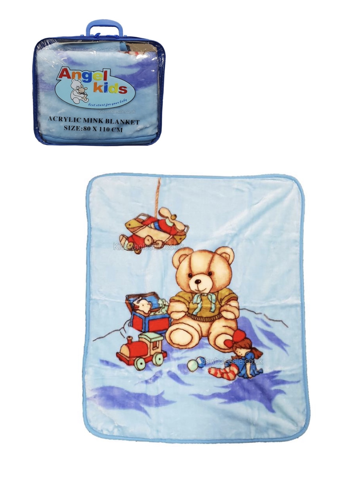 Spanish Mink Blanket Blue Product Details