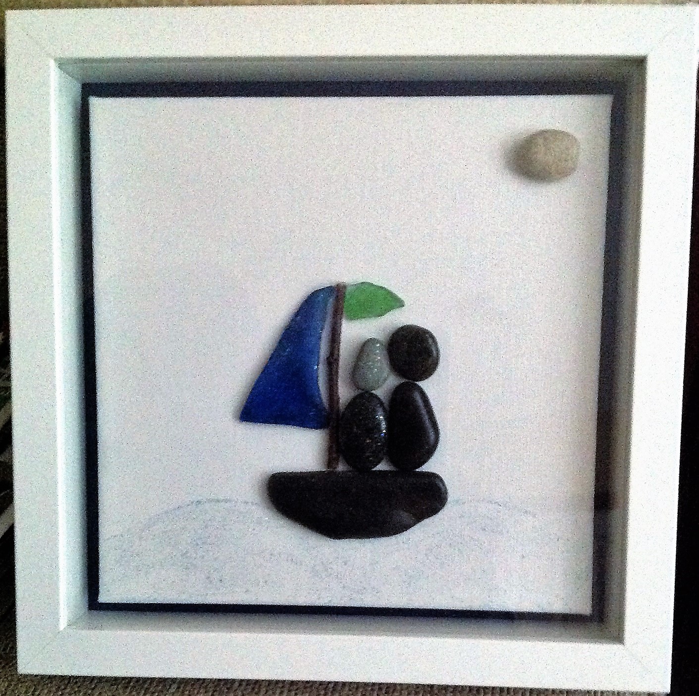 Pebble Art With Beach Glass Boat Trip The Voyage Product