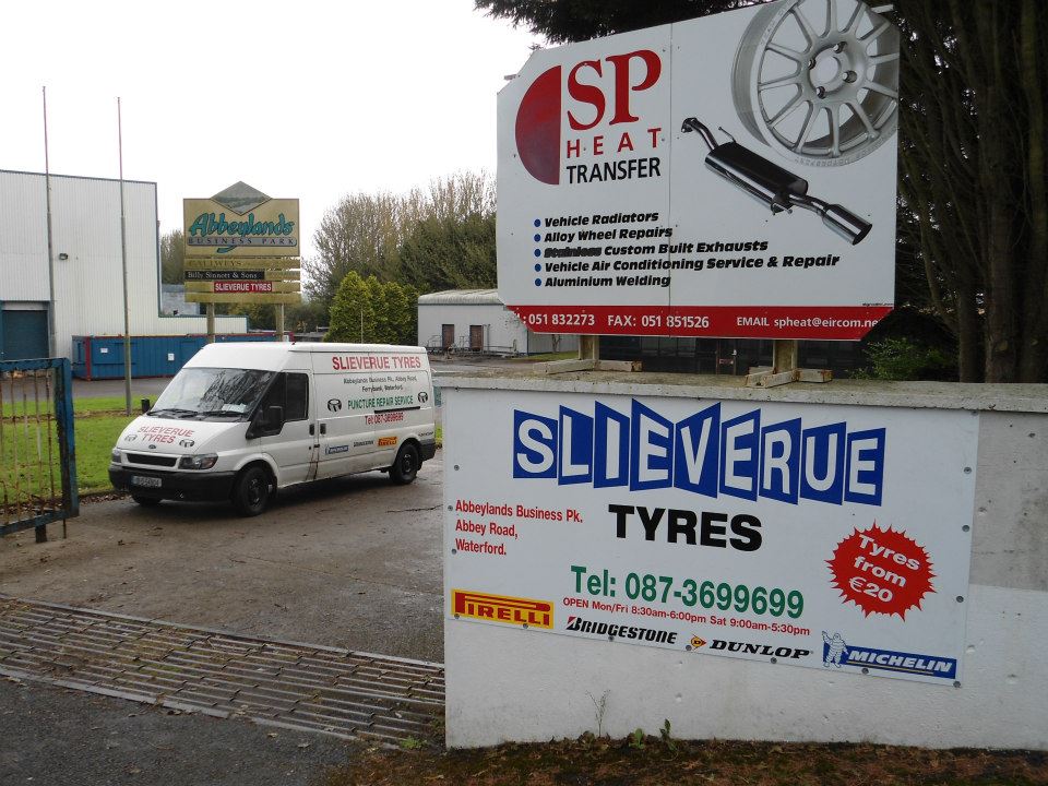 Slieverue Tyres Aeolus Southeast, Waterford, Kilkenny